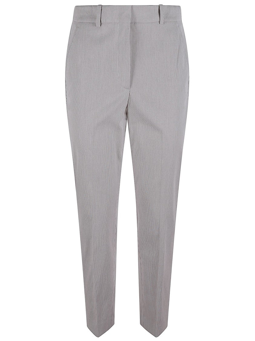 Incotex Straight-Leg Tailored Pants With Mid-Rise Waist