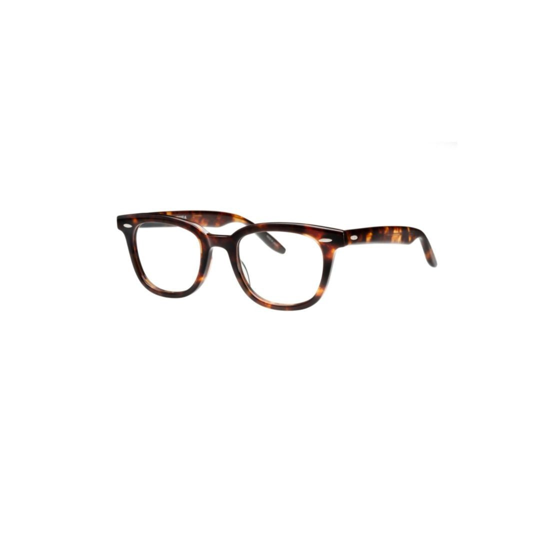 Barton Perreira Cecil Classic Rectangular Eyeglasses With Tortoiseshell Acetate Finish