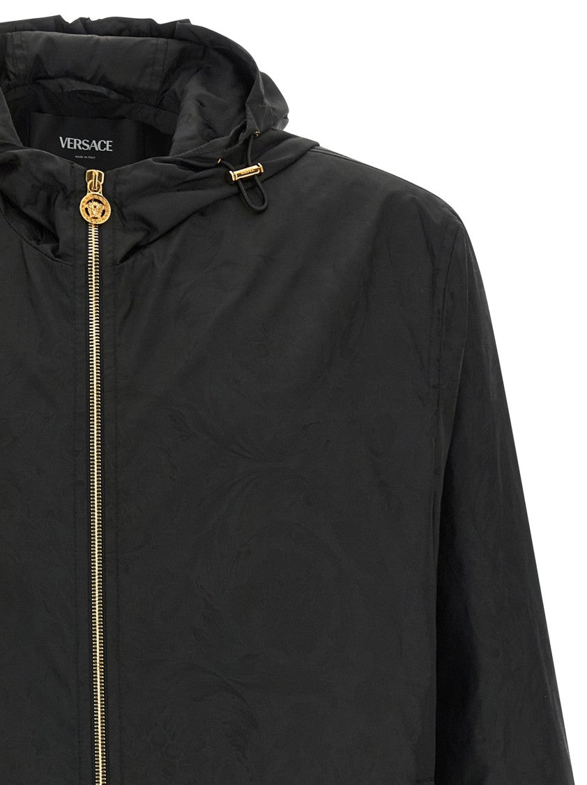 Versace 'Barocco' Jacquard Windbreaker