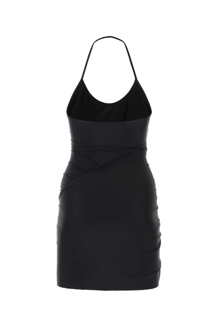 1017 Alyx 9Sm Black Satin Mini Dress