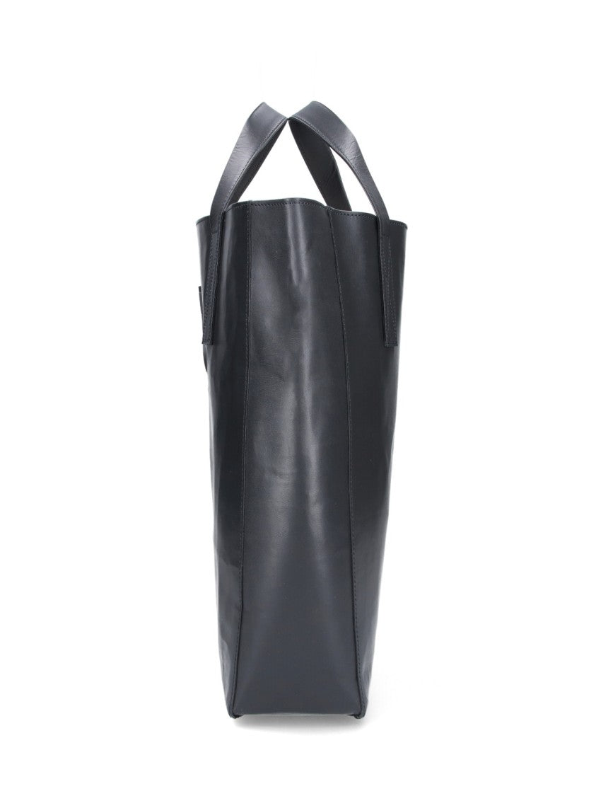 Vivienne Westwood Structured Tote Bag With Glossy Finish