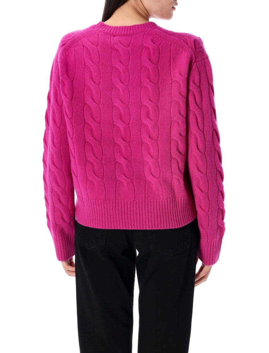 Polo Ralph Lauren Crop Knit Cable Sweater