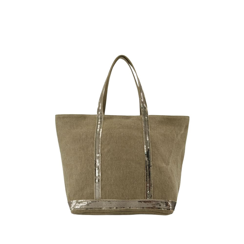 Vanessa Bruno Cabas L Shopper Bag - Kaki