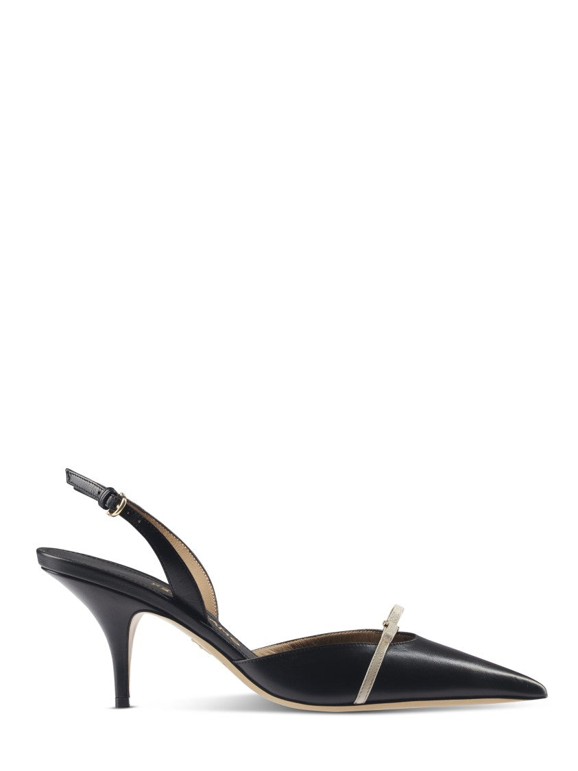 Ferragamo Pointed Toe Slingback Heels