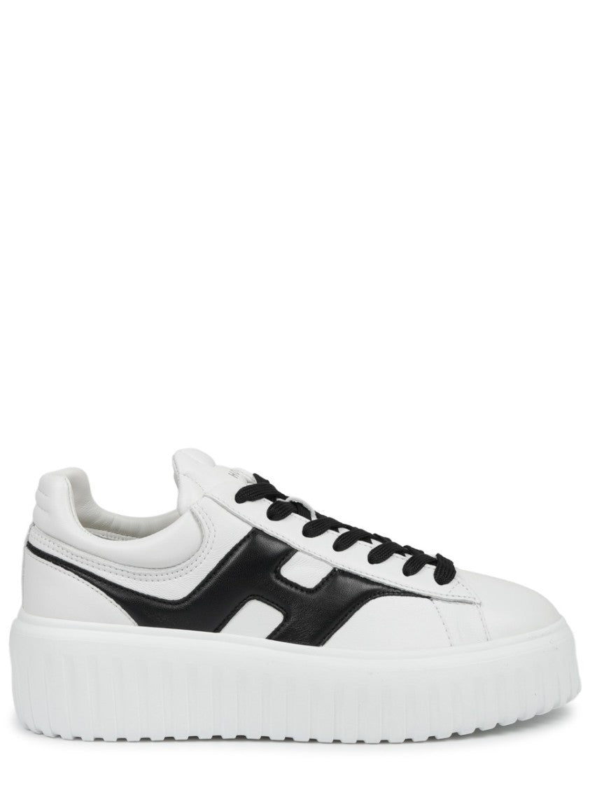 Hogan H-Stripes Bold Mutton Leather Sneakers