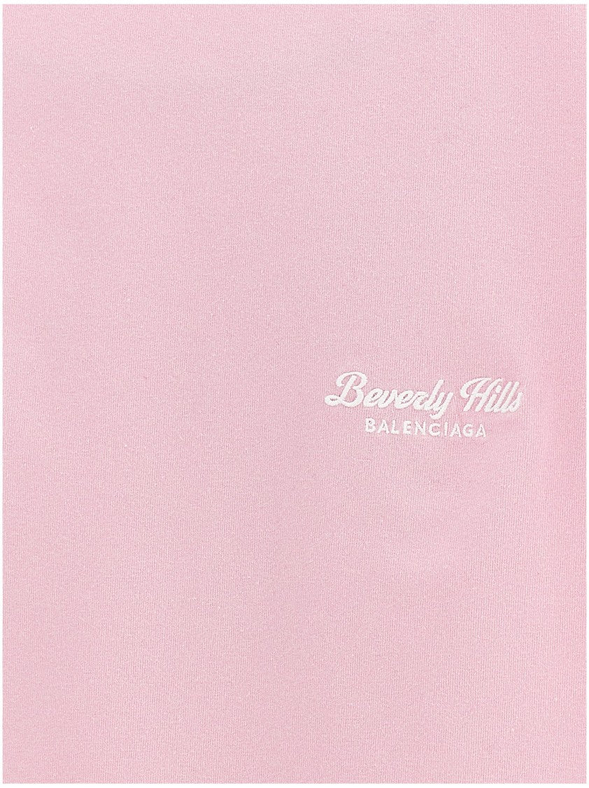 Balenciaga Logo Embroidery T-Shirt