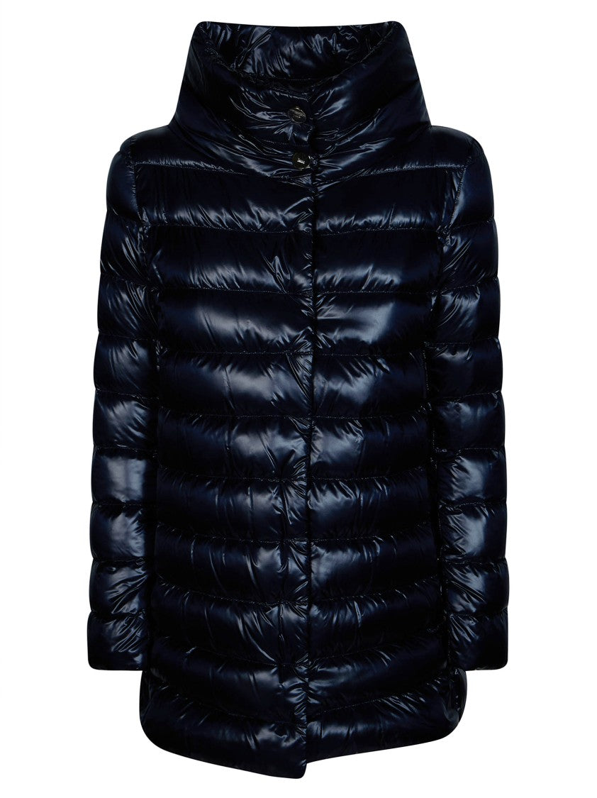 Herno Sofia Quilted Button Parka