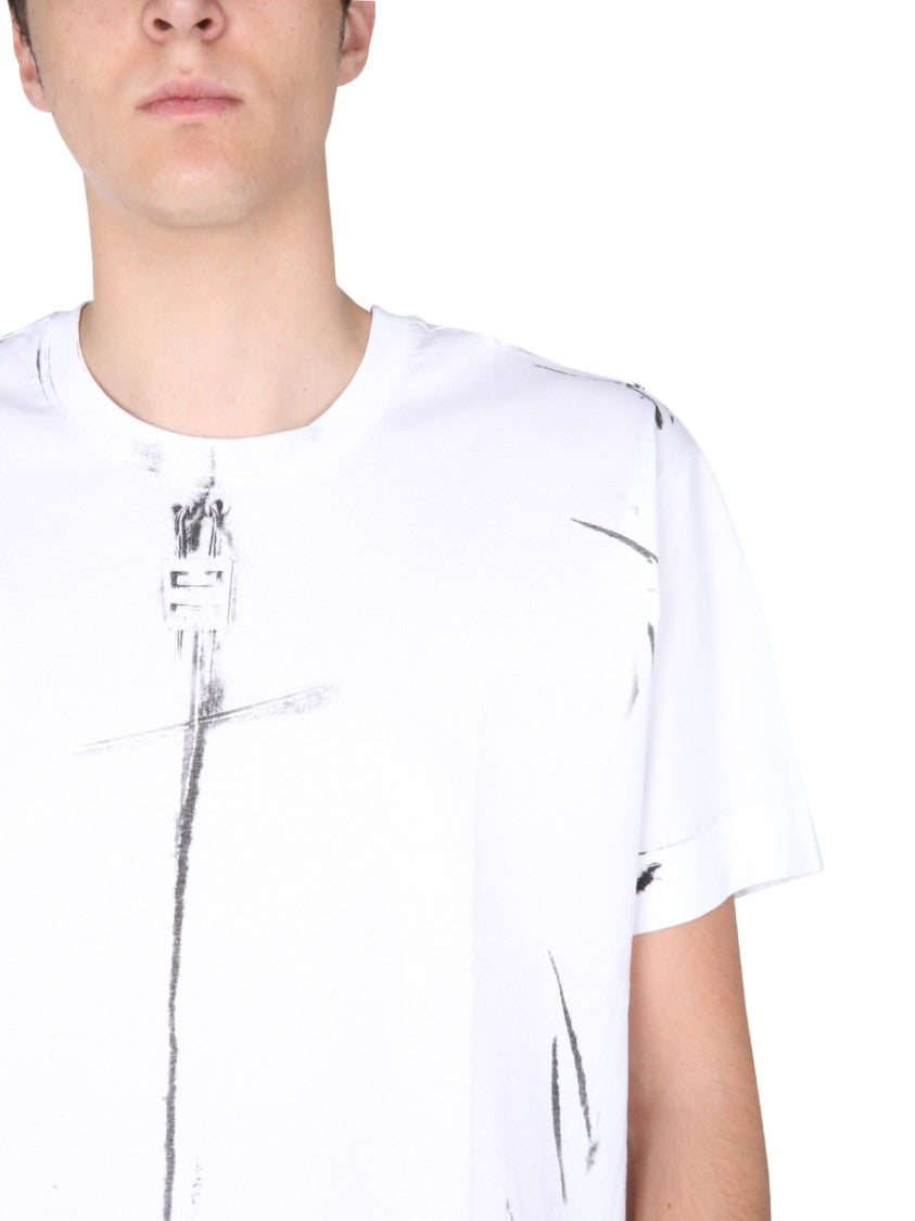 Givenchy Artistic Trompe-L'œil Effect Oversize T-Shirt
