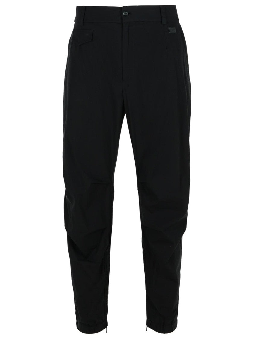 Dolce & Gabbana Black Nylon Pants