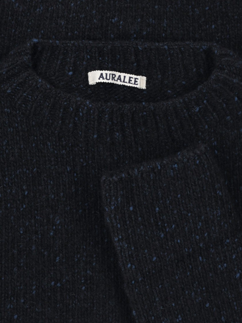 Auralee Cashmere Sweater – Black
