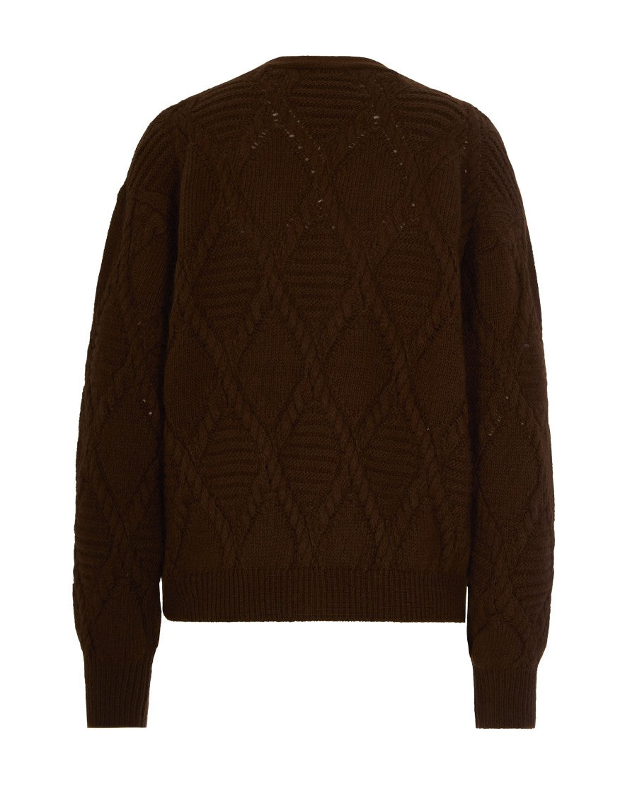 Max Mara Brown Bolero Cardigan