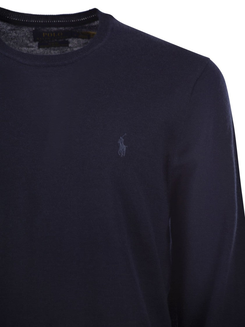 Polo Ralph Lauren Slim-Fit Washable Wool Crew Neck Jumper