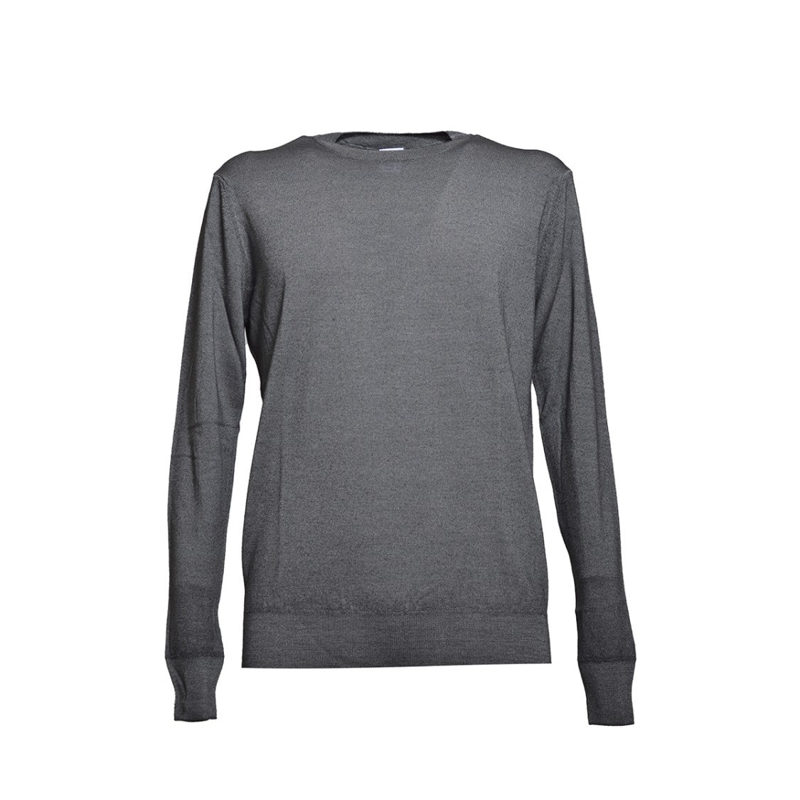 Aspesi Charcoal Wool Crewneck Sweater