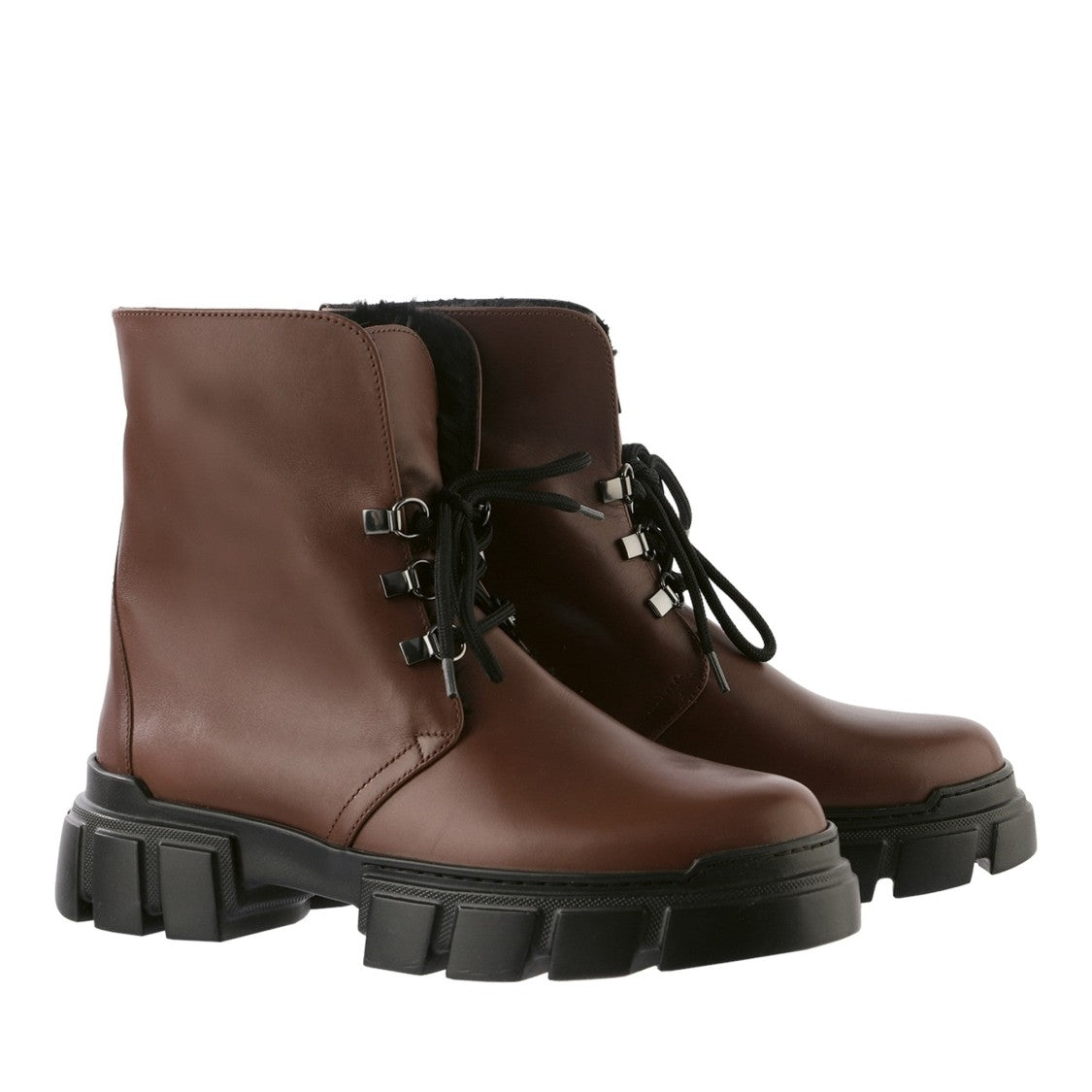 Högl Brown Leather Warm Boots