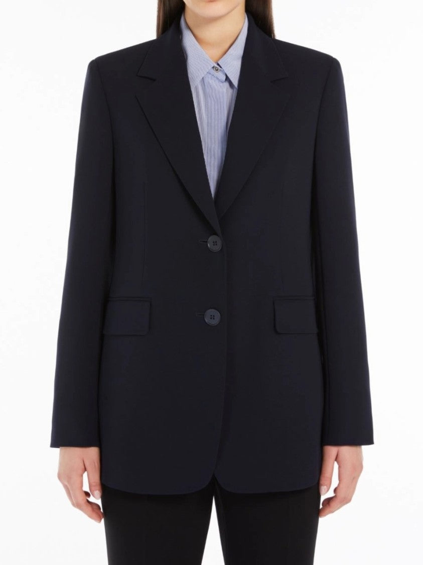 Max Mara Linz Tailored Notched Lapel Blazer