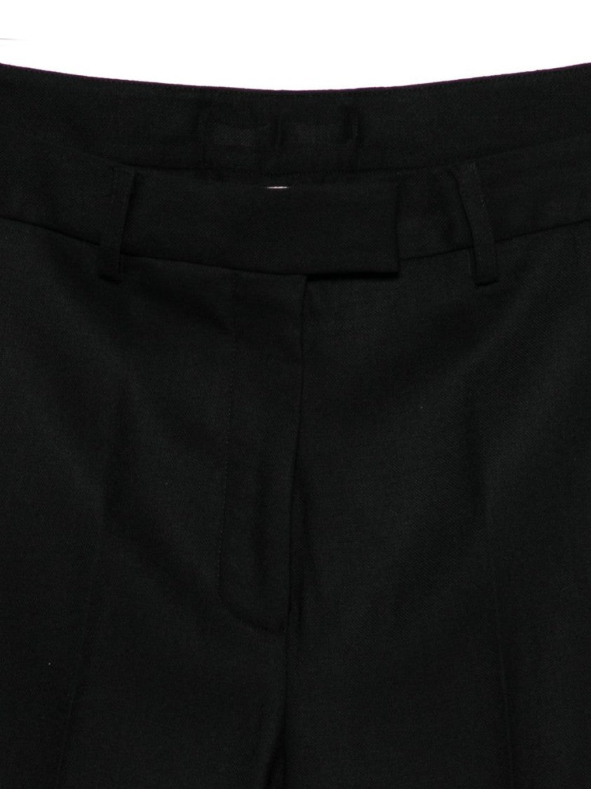 Semi Couture Straight-Leg Tailored Pants With Mid-Rise Waist