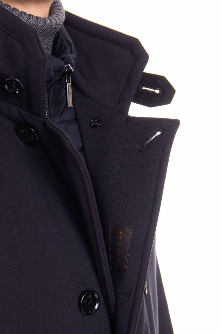 Moorer Padded Peacoat Model Bas-Tz
