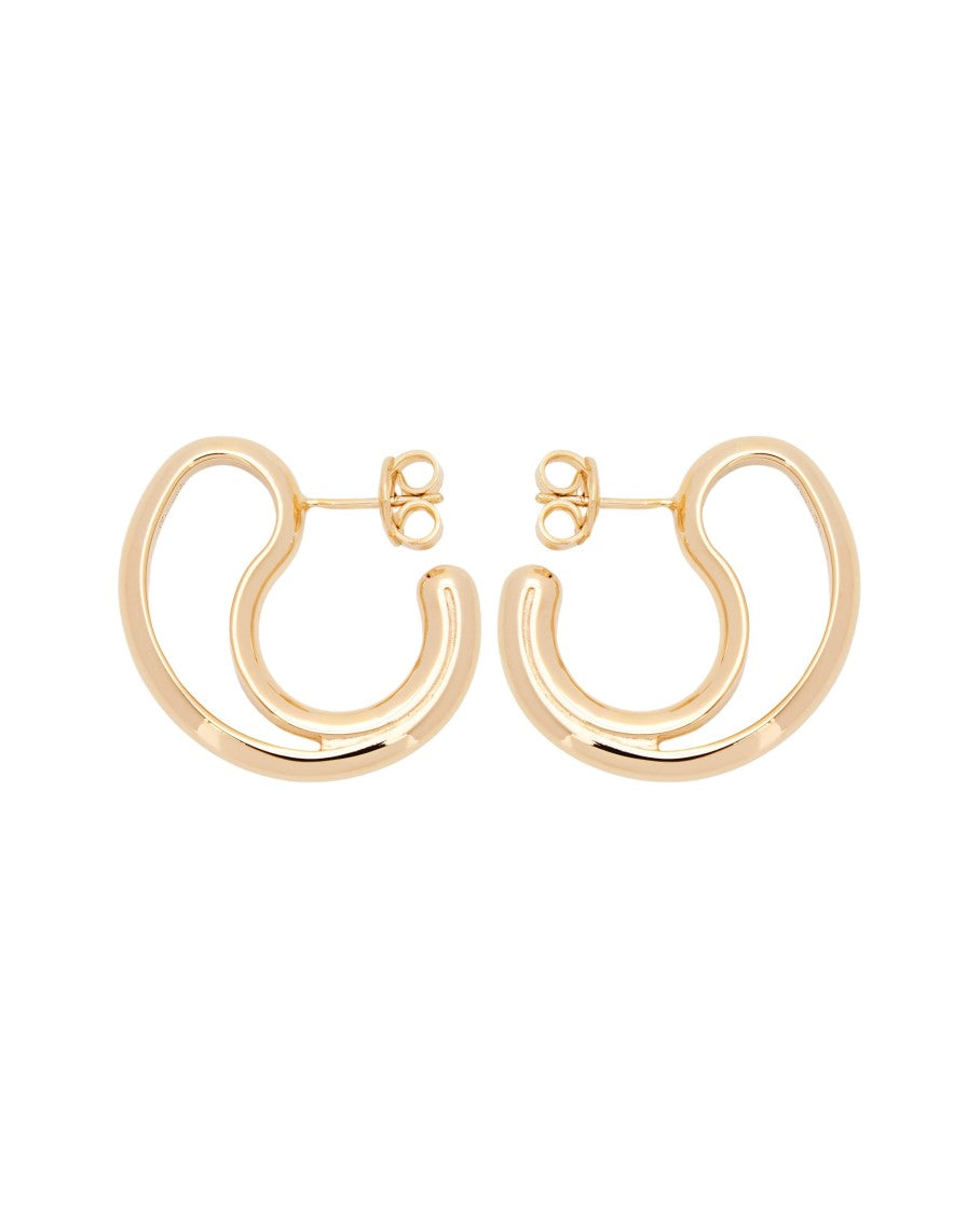 Bottega Veneta Large Frills Earrings