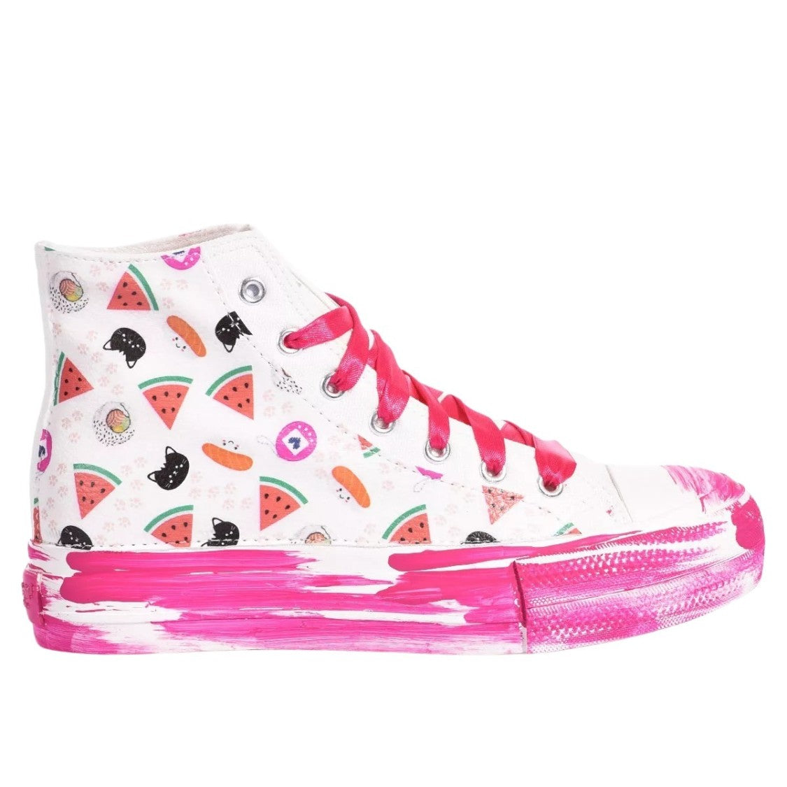 Mimanera Airlines Platform White, Pink