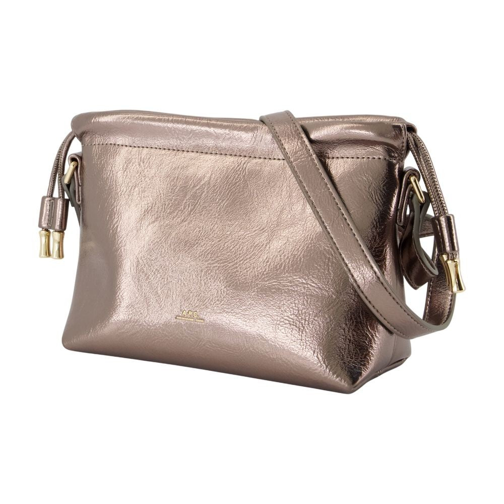 A.P.C. Ninon Mini Shoulder Bag - Synthetic - Metallic