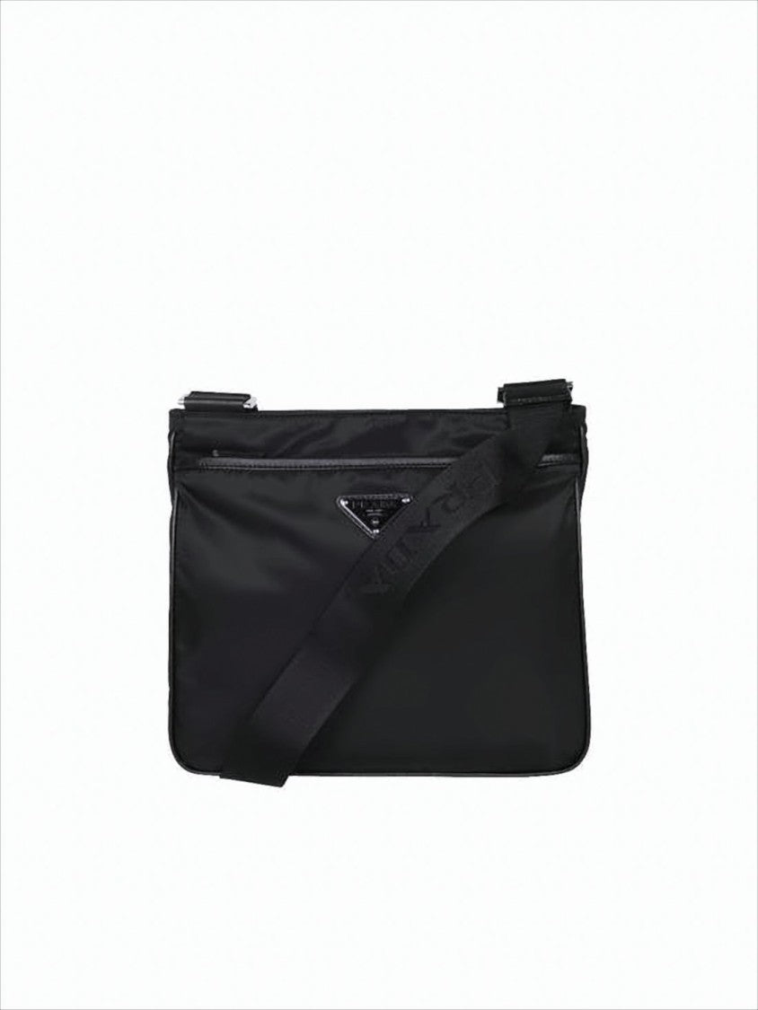 Prada Minimalist Black Crossbody Shoulder Bag