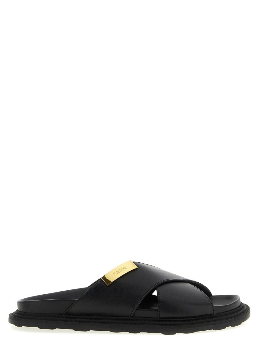 Moschino Leather Sandals