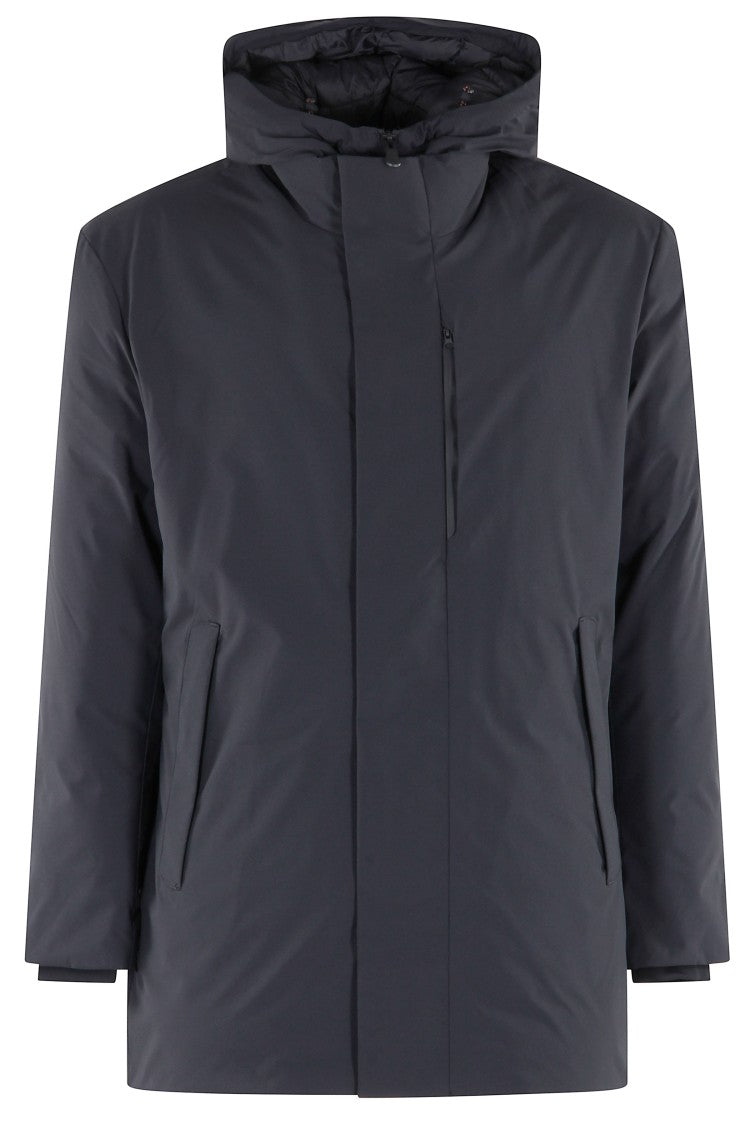 Save The Duck Transitional Black Jacket With Removable Panel