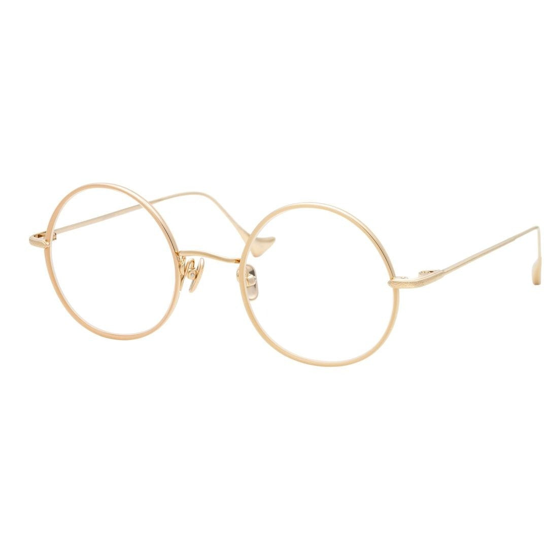 Eque M. Water Blink Ii Gold Metal Frame Sunglasses With Round Lenses
