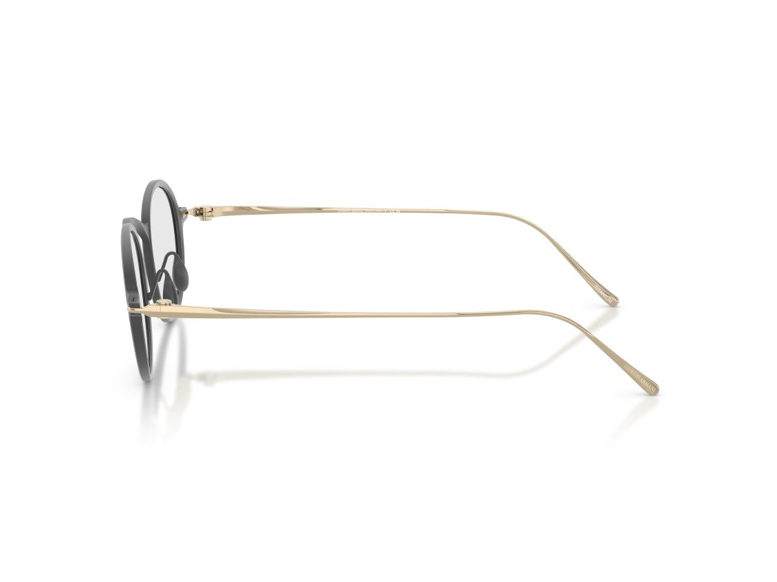 Giorgio Armani Gold 0Ar5159t Titanium Round Eyeglasses