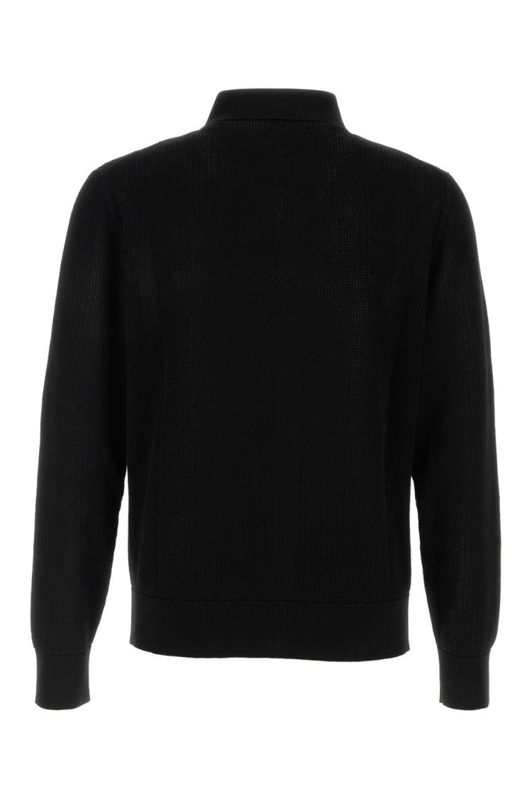 Dolce & Gabbana Black Mesh Cardigan