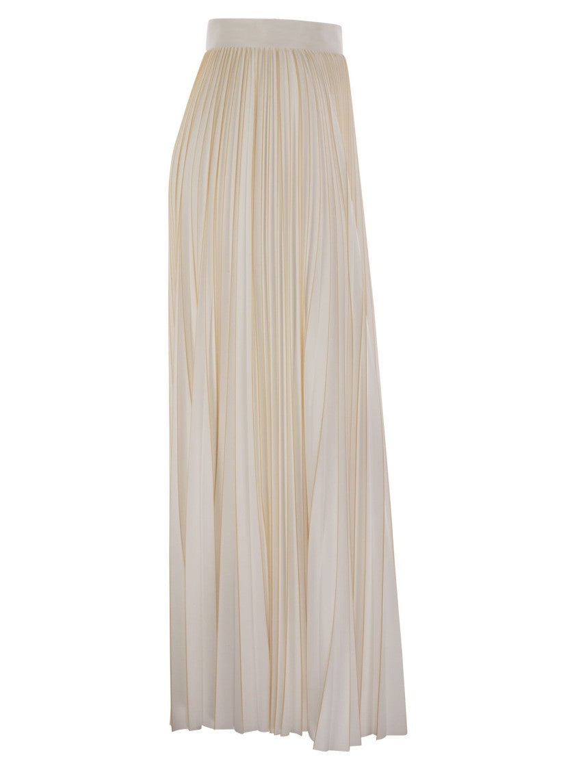 Fabiana Filippi Pleated Jersey Skirt