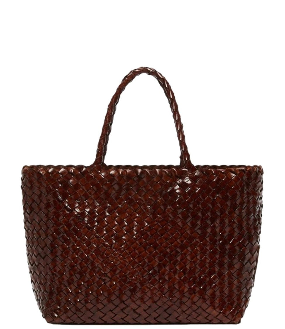 Max Mara Cuoio Brown Wkaorli Leather Handbag