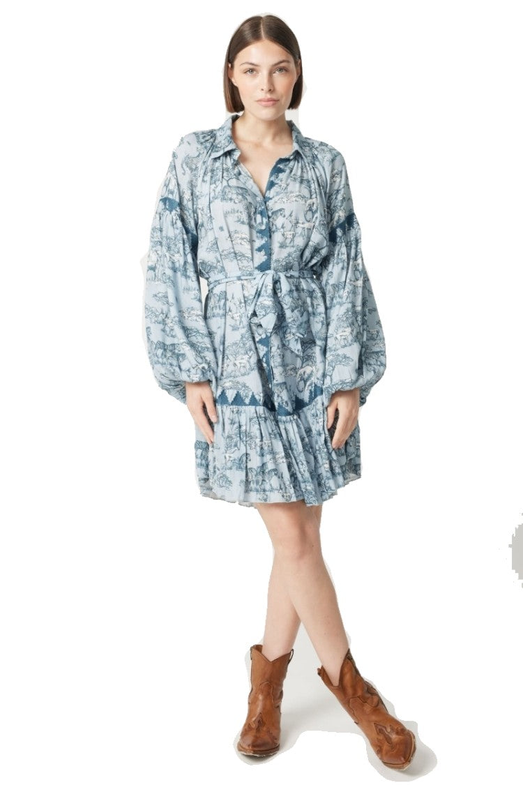Miss June Agathe Short Dress
