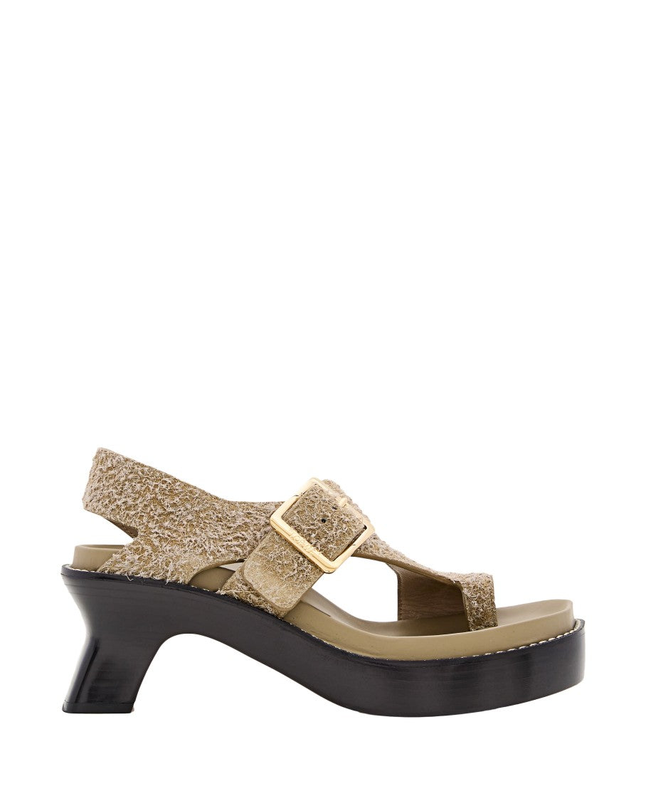 Loewe Ease Heel Sandal 90