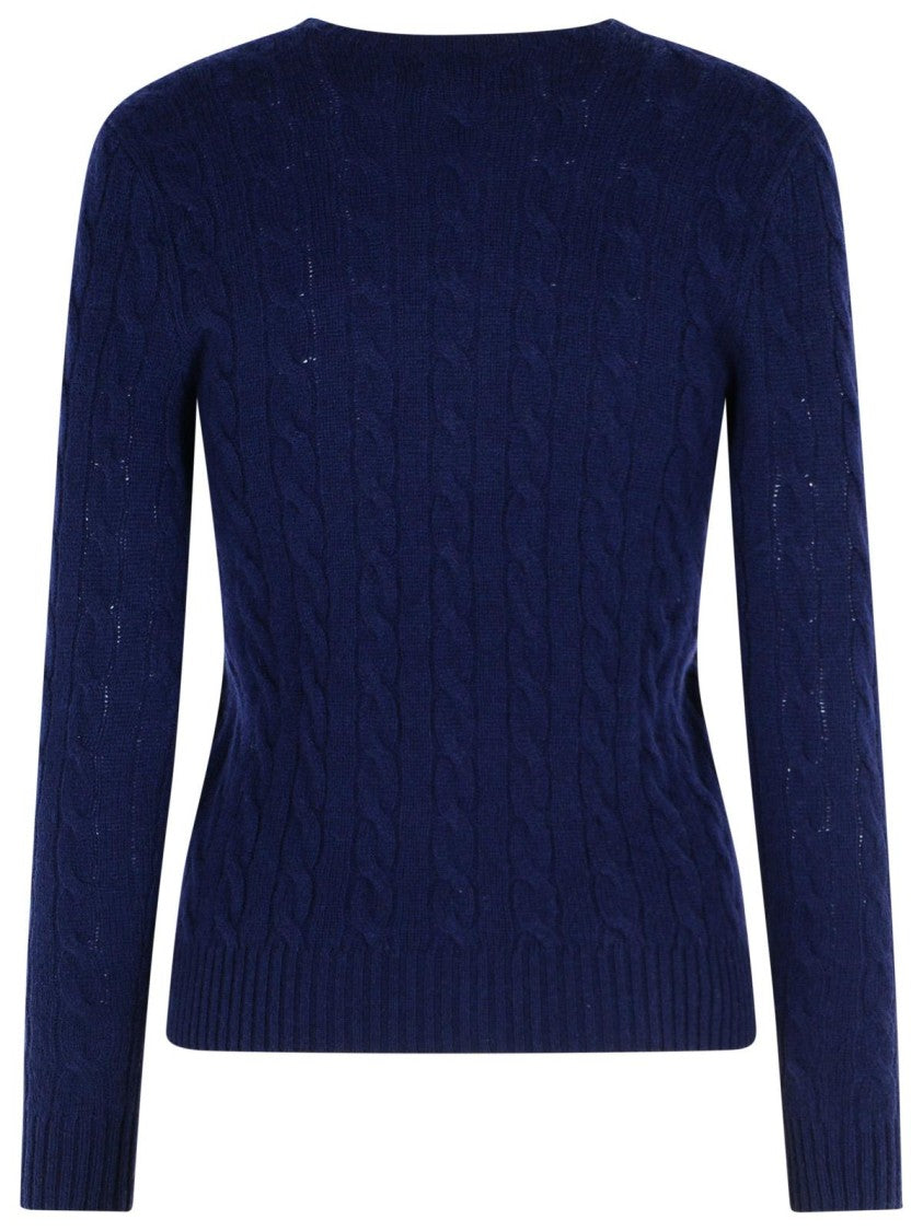 Polo Ralph Lauren Navy Cashmere Blend Sweater