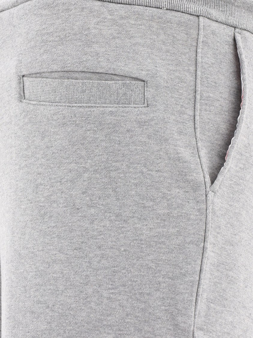 Thom Browne Grey Loopback Cotton Sweatpants