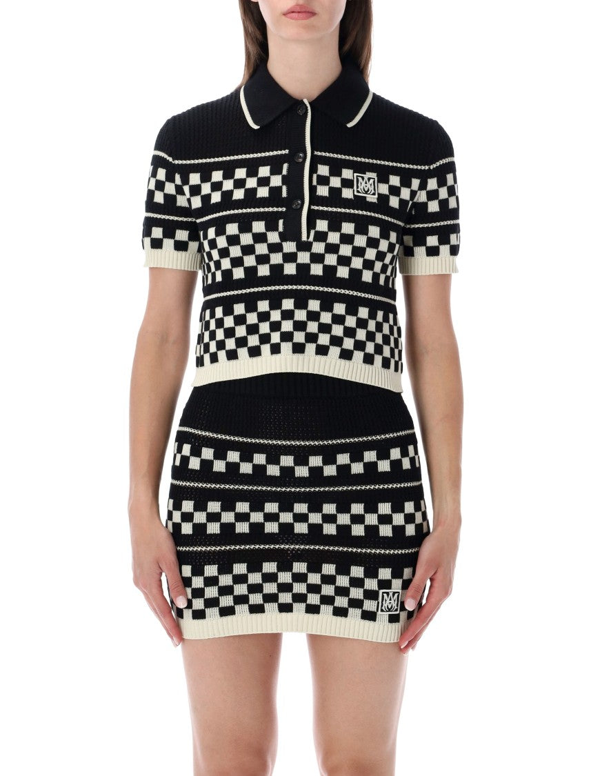 Amiri Polo Knit Dress
