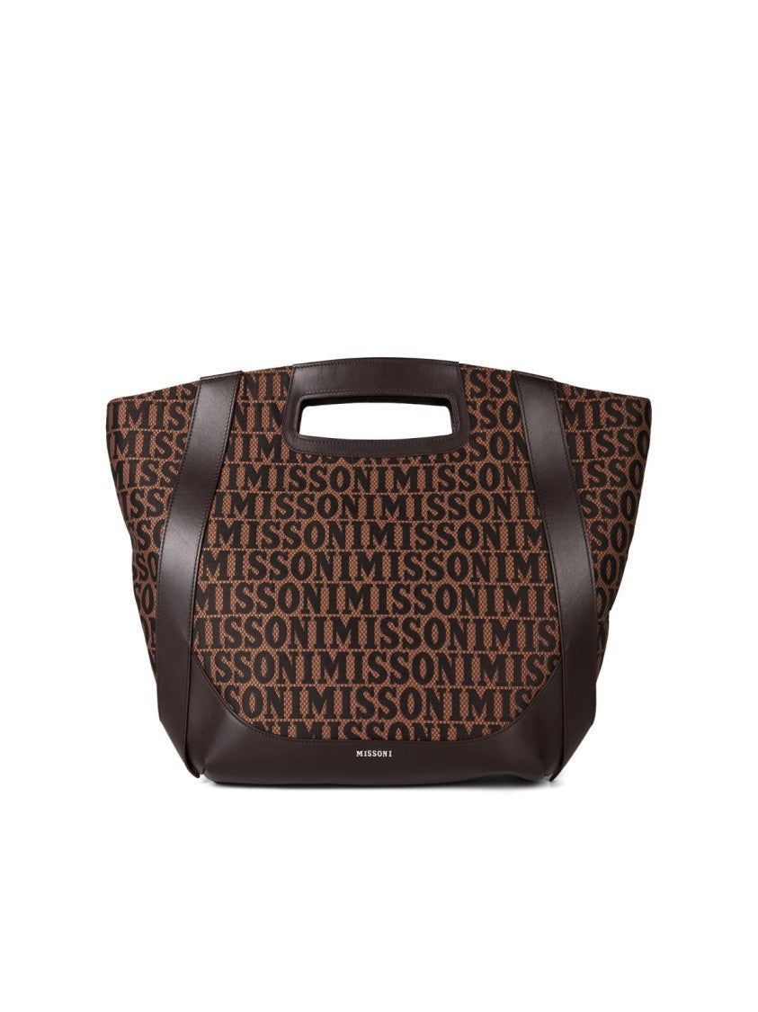 Missoni Logo Tote Shopping Bag