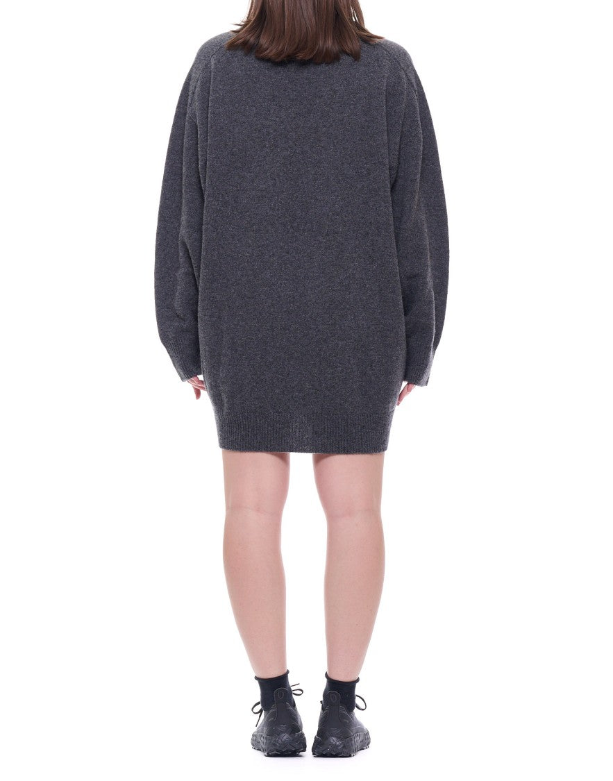 Atomofactory Women’S Wool Knit Mini Dress