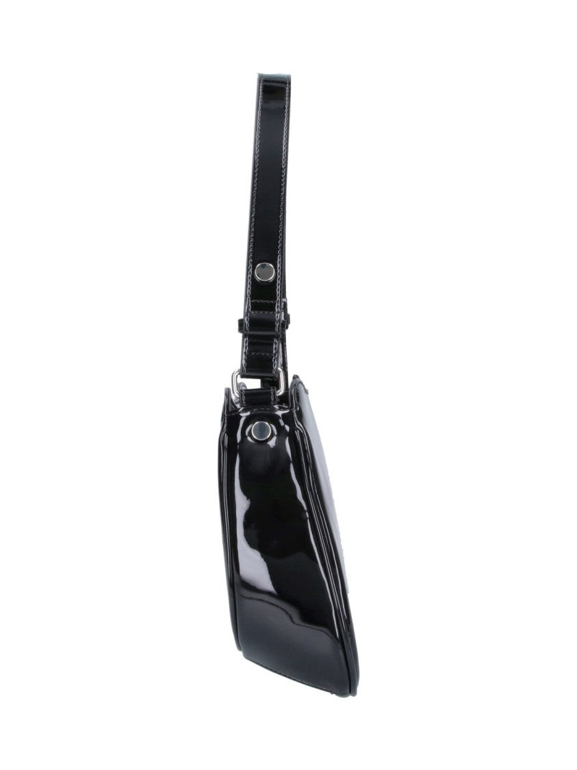 Diesel Black Faux Leather Play Shoulder Bag