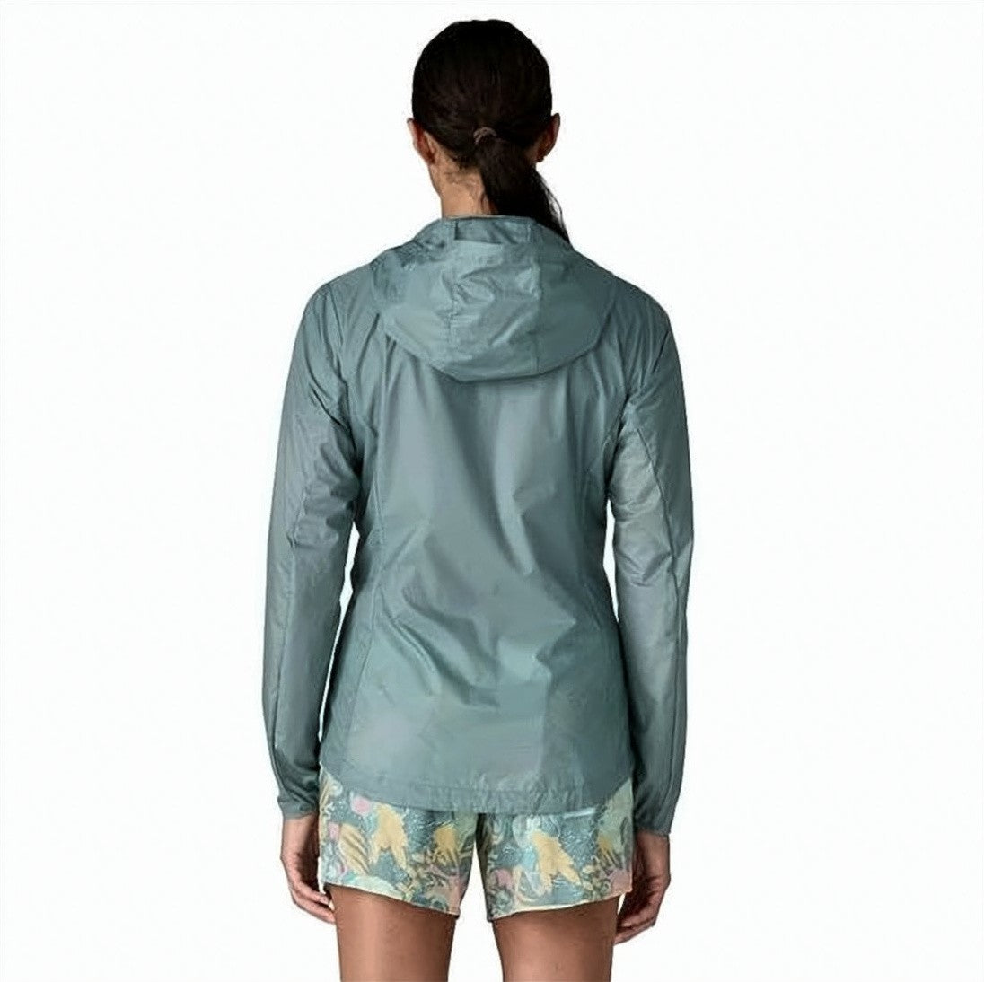 Patagonia Lightweight Hooded Jacket With Smooth Texture And Logo Patch