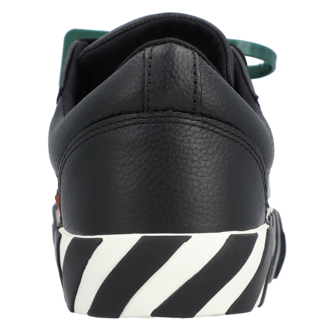 Off-White Low Vulcanized Leather Black White
