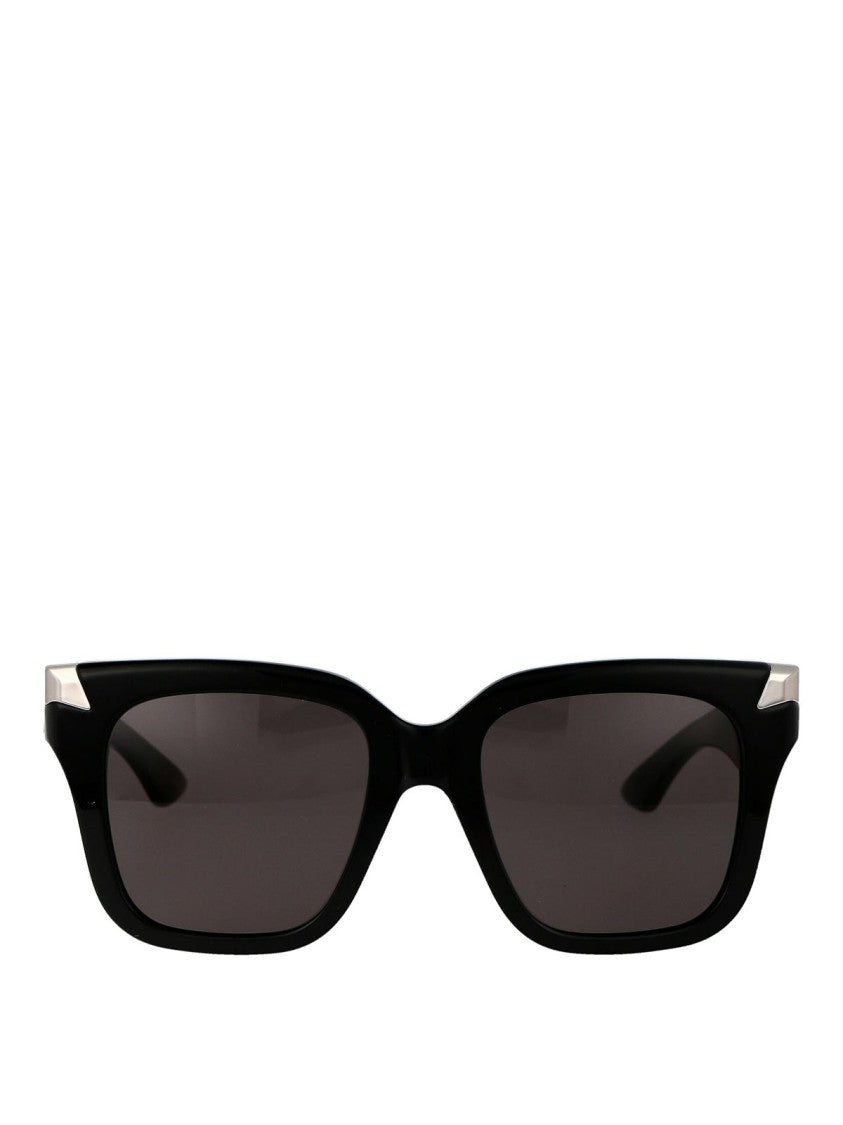 Alexander Mcqueen Bold Oversized Black Sunglasses