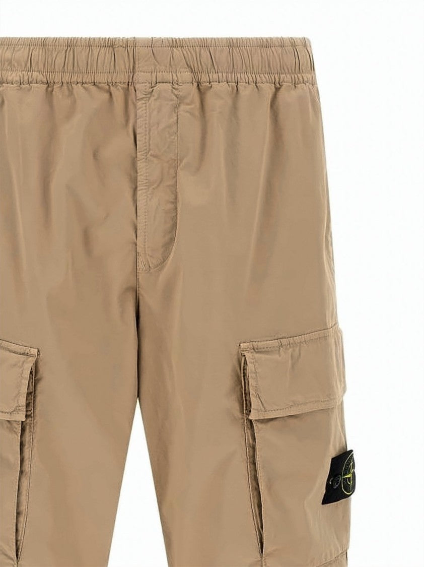 Stone Island Stone Island Straight Cargo Pants With Relaxed Fit