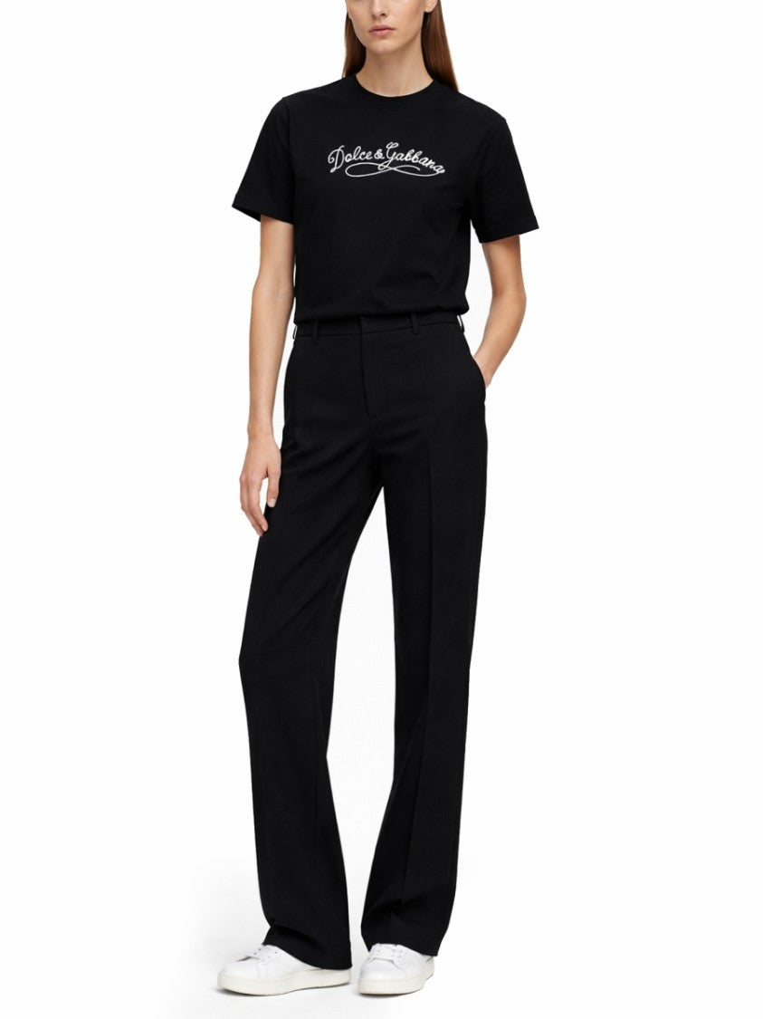 Dolce & Gabbana Dolce & Gabbana Script Logo T-Shirt