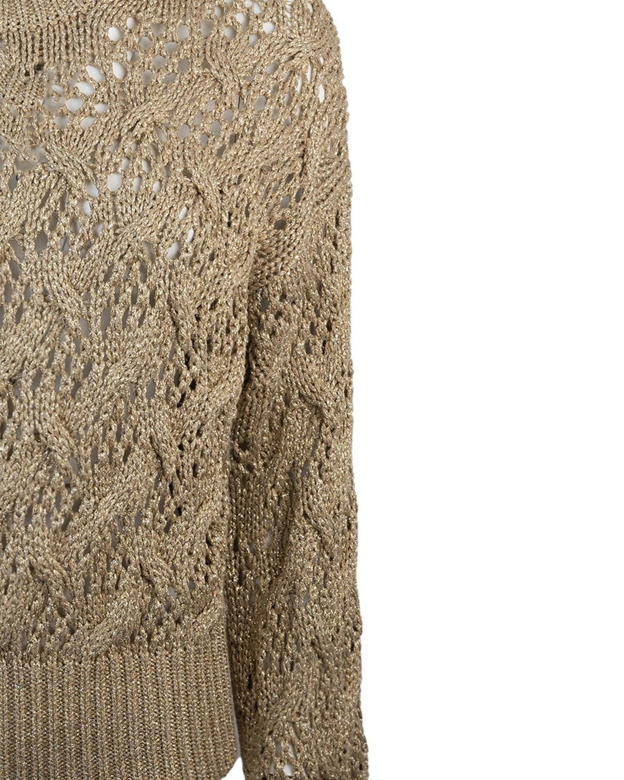 Max Mara Pilade Gold Sweater