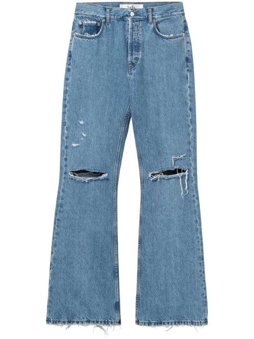 Séfr Relaxed Fit Flared Jeans