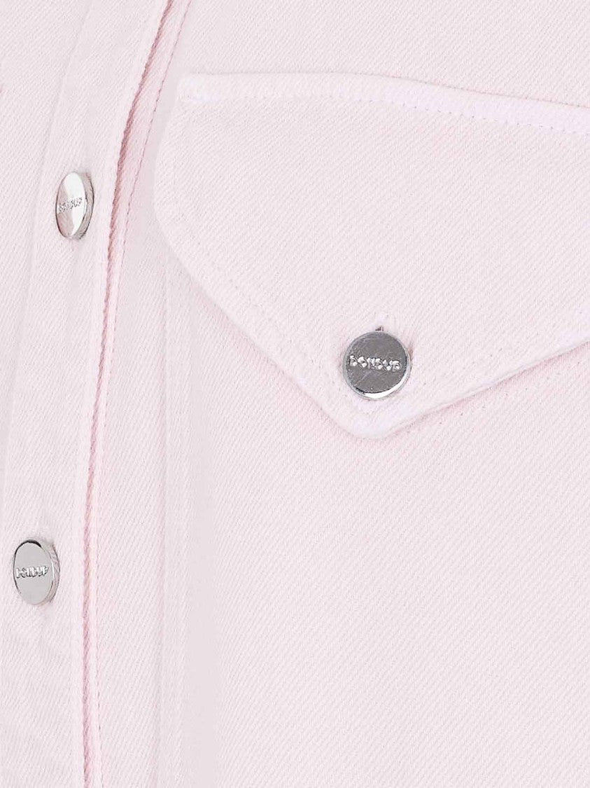 Dondup Pink Cotton Casual Overshirt