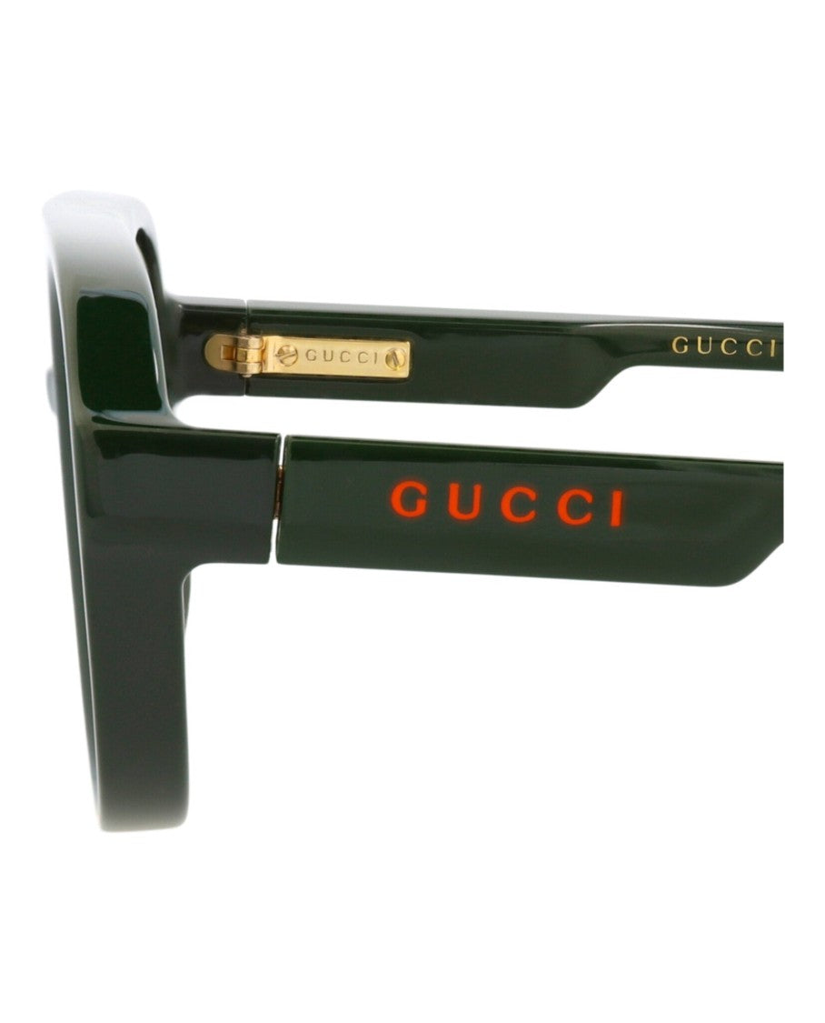 Gucci Aviator-Frame Injection Sunglasses