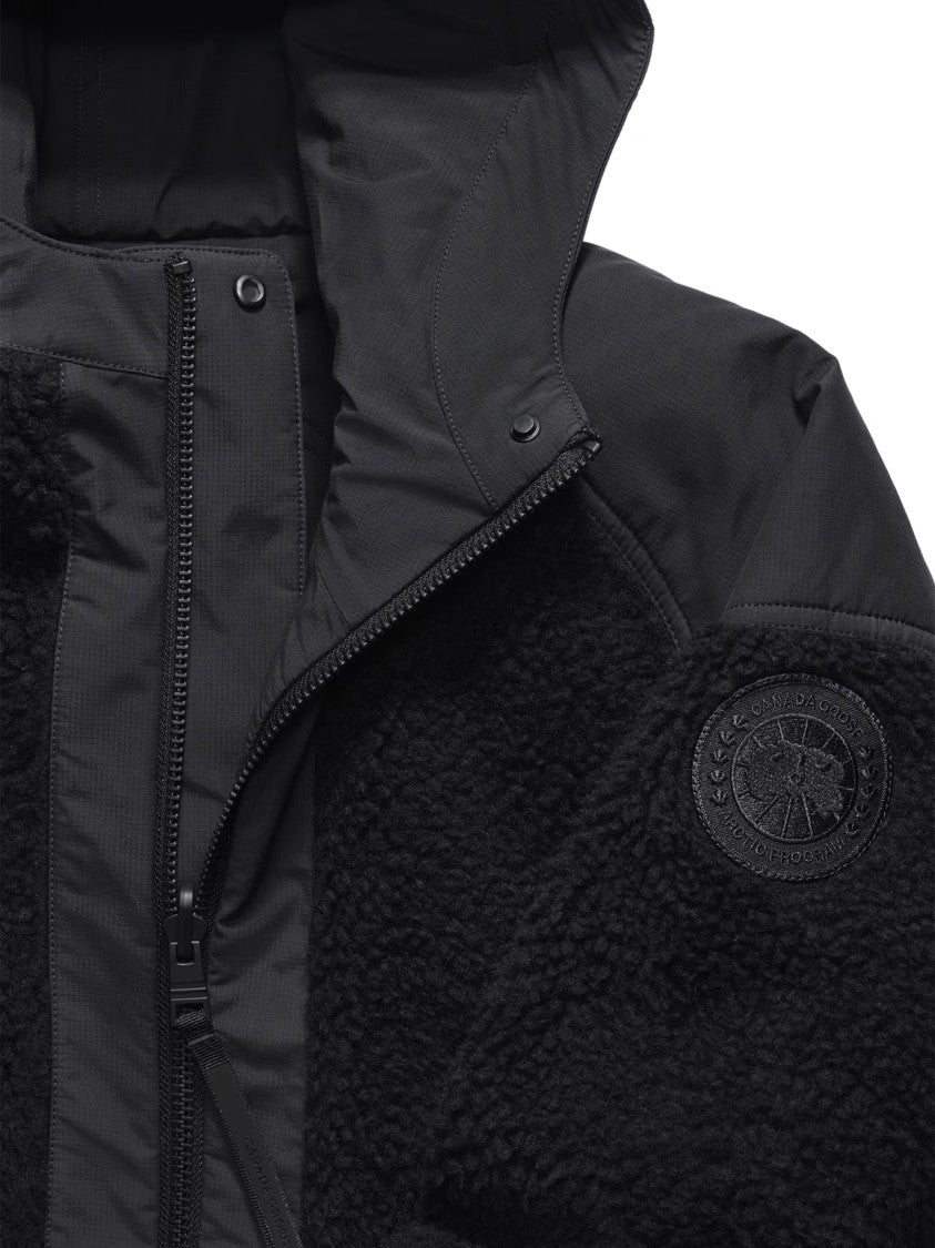 Canada Goose Alberini Reversible Hooded Fleece Bomber Jacket